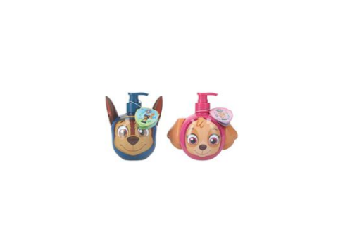 NICKELODEON PAW PATROL ASSORTMENT 2ASS BADSCHUIM 500ML SHAPED 2D