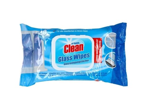 AT HOME CLEAN GLASREINIGING DOEKJES REGULAR 40ST
