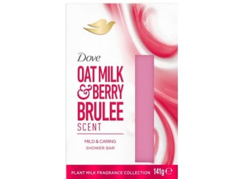 DOVE SOAP BAR 141GR OATMILK & BERRY BRULEE
