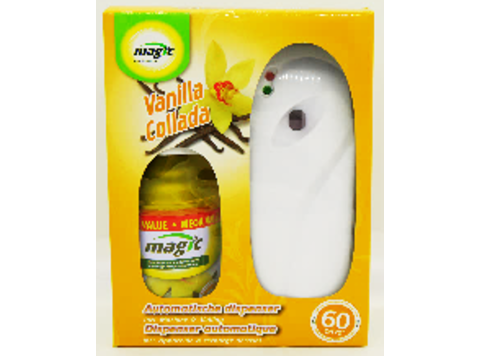 MAGIC ONTGEURAPPARAAT + LUCHTVERFRISSER 300 ML VANILLE