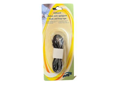MAGIC KLITBAND ZWART 45,7 CM X 1,9 CM