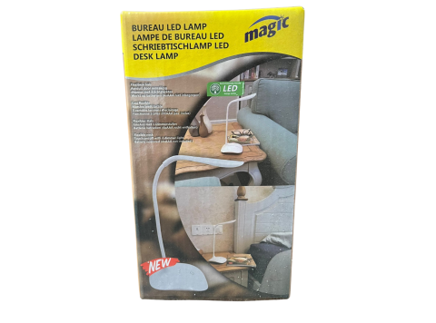 MAGIC LEDLAMP BUREAU MET FLEXIBELE HALS 35 X 10 X 13 CM