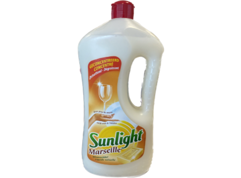 SUNLIGHT AFWASMIDDEL MARSEILLE 1250ML ZACHT VOOR HANDEN