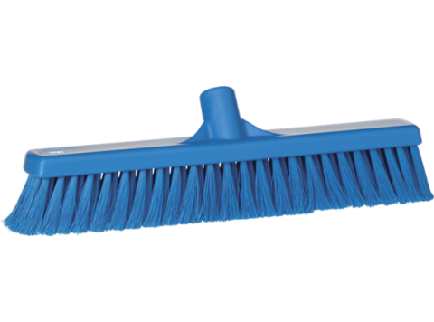 VIKAN VEEGBORSTEL ZACHT BLAUW 400x46x130 MM