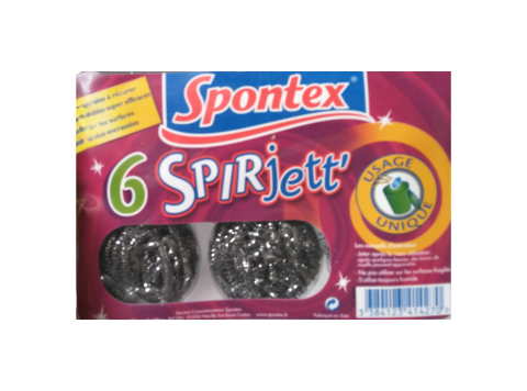 SPONTEX SPIRJETT 6 ST EENMALIG GEBRUIK