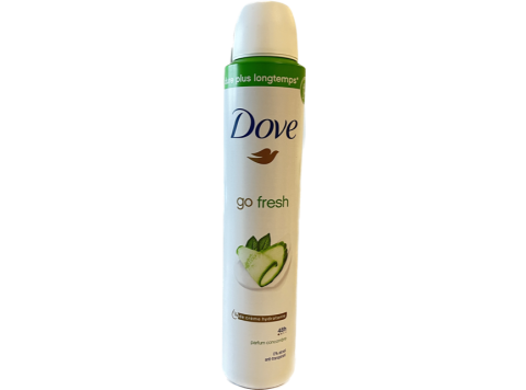 DOVE DEODORANT 200ML GO FRESH CONCOMBRE