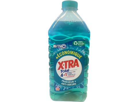 X-TRA VLOEIBAAR WASMIDDEL FRAICHEUR + ANTI-ODEURS 28SC 1,26L