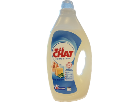 LE CHAT VLOEIBAAR WASMIDDEL SENSITIVE SAVON DE MARSEILLE & ALOE VERA 35 SC 1,575L
