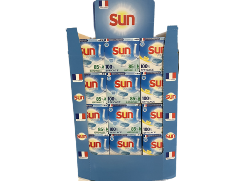SUN DISPLAY 216 X TABS TOUT EN 1 45PCS