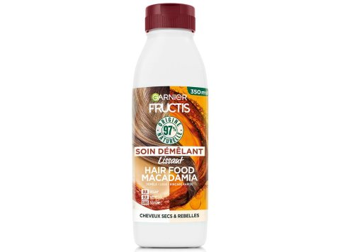 GARNIER FRUCTIS SOIN DEMELANT HAIR FOOD MACADAMIA 350ML CHEVEUX SECS & REBELLES