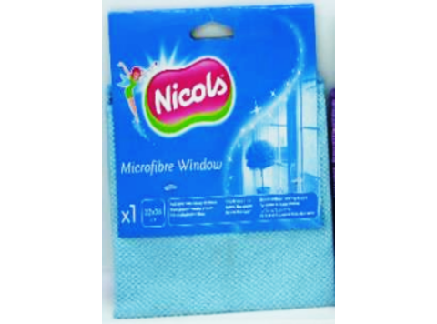 NICOLS MICROVEZEL VAATDOEK RUITENDOEK 32 X 36 CM OP KAART