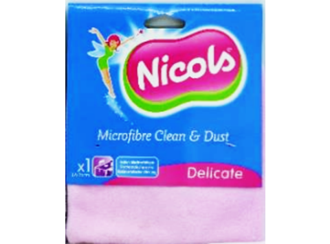 NICOLS MICROVEZEL VAATDOEK CLEAN & DUST 32 X 36 CM OP KAART