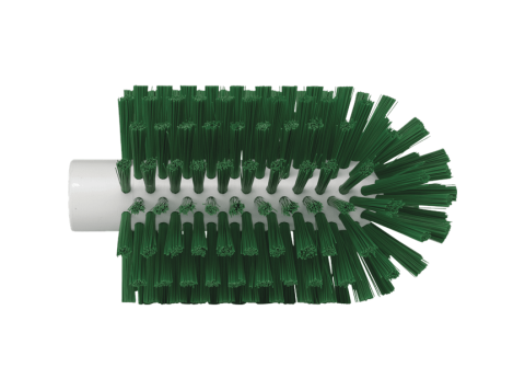 VIKAN PIJPENBORSTEL STEELVERBINDING GROEN DIAM. 90 X 160 MM - MEDIUM POLYESTER