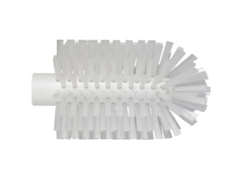 VIKAN PIJPENBORSTEL STEELVERBINDING WIT DIAM. 90 X 160 MM - MEDIUM POLYESTER