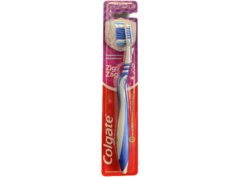 COLGATE TANDENBORSTEL ZIG ZAG MEDIUM