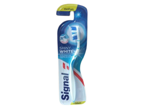 SIGNAL TANDENBORSTEL SHINY WHITE MEDIUM