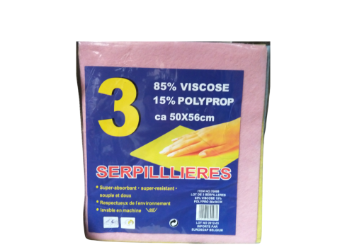 SUPER ABSORBERENDE DWEILEN 3 ST 50 X 56 CM