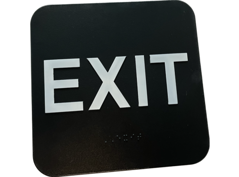 PLAQUE SIGNALETIQUE EXIT