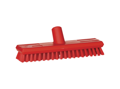 VIKAN SCHUURBORSTEL ROOD HARD 270X65X100MM HARD POLYESTER
