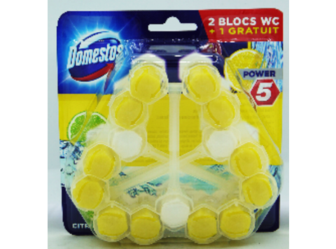 DOMESTOS WC HANGERS 3 X 55 GR POWER 5 CITROEN