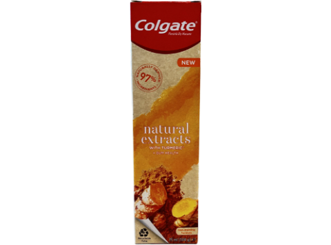 COLGATE TANDPASTA 75ML NATURAL EXTRACTS MET KURKUMA