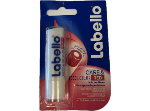 LABELLO CARE & COLOUR RED 5.5 ML
