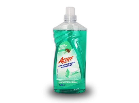 ACTIFF ALLESREINIGER 1,25L EUCALYPTUS- & DENNENGEUR