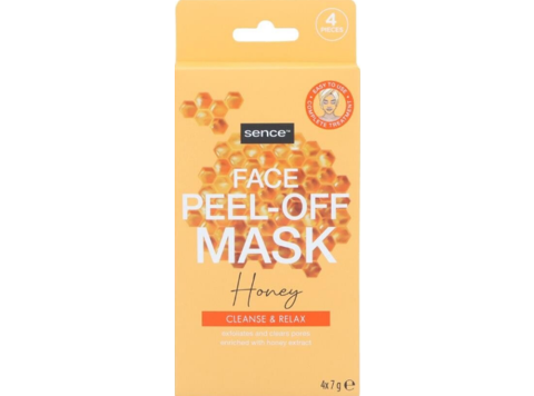 SENCE GEZICHTSMASKER PEEL-OFF HONEY 4X7GR