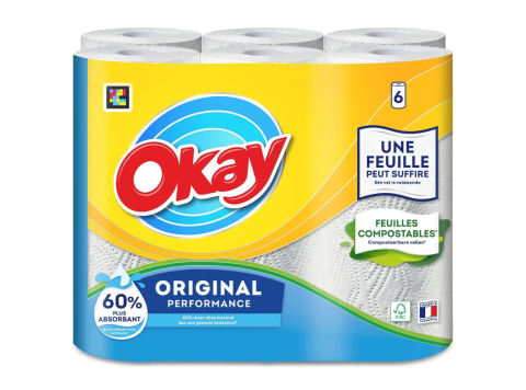 OKAY KEUKENROL ORIGINAL 2-LAAGS 4 X 6-PAK