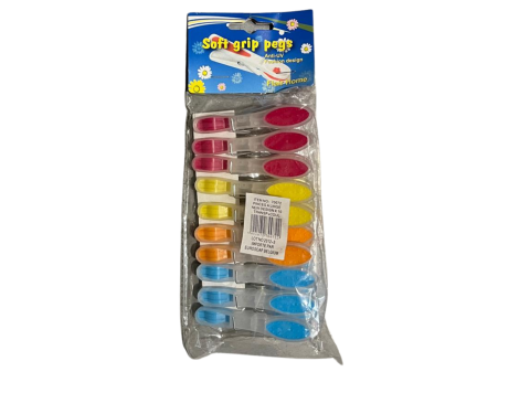 WASKNIJPERS PLASTIEK DESIGN 10 ST