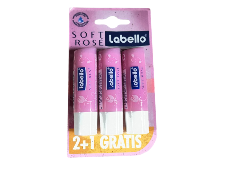 LABELLO SOFT ROSE 3 ST