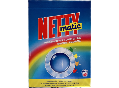 NETTYMATIC WASPOEDER 3,3KG 60SC
