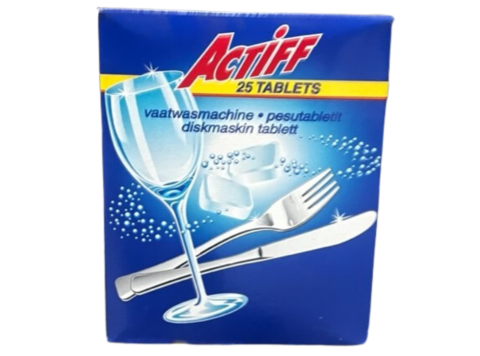 ACTIFF VAATWASTABLETTEN 25x20 GR