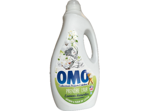 OMO VLOEIBAAR WASMIDDEL 60SC PRENDRE L'AIR 2,7L JASMIN & FLEUR DE COTON