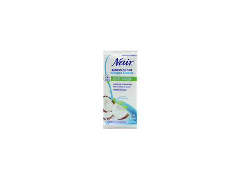 NAIR KOUDE WAX STRIPS 16ST COCO LICHAAM