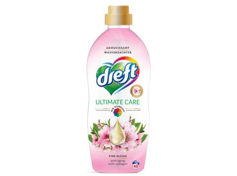 DREFT WASVERZACHTER ULTIMATE CARE PINK BLOOM 40SC 1L