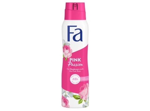 FA DEODORANT PINK PASSION 150ML