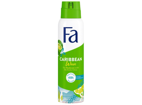 FA DEODORANT CARIBBEAN WAVE 150ML
