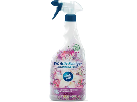 AMBI PUR WC GEL SPRAY WHITE FLOWERS 750ML