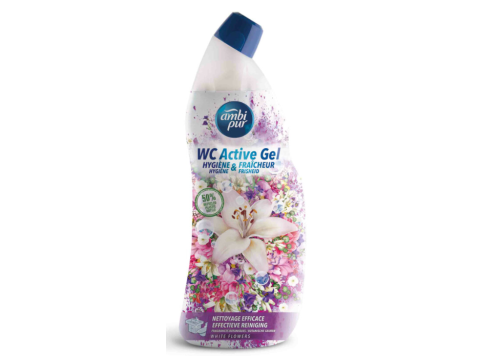 AMBI PUR WC GEL 750ML WHITE FLOWERS