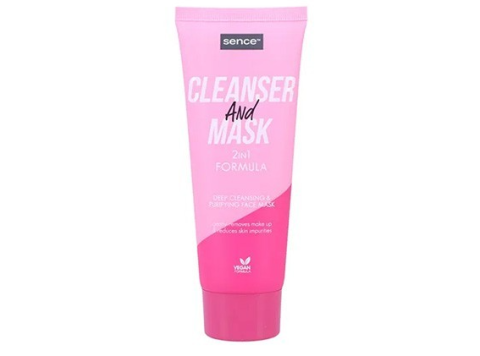SENCE GEZICHT GLOW GIRLS 2 IN 1 CLEANSER + MASKER 100ML