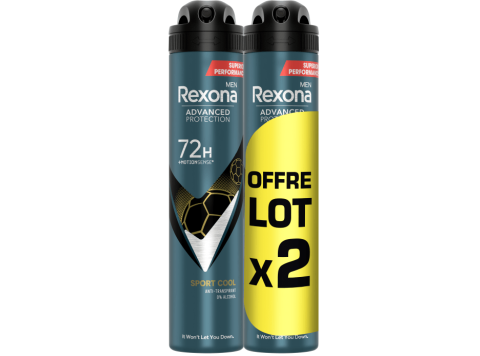 REXONA DEODORANT MEN SPORT COOL 2X200ML