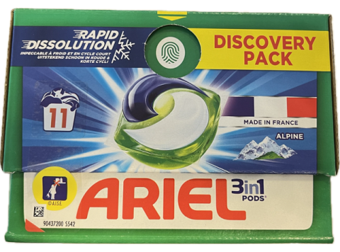 ARIEL 3 IN 1 PODS ALPINE 11 STUKS