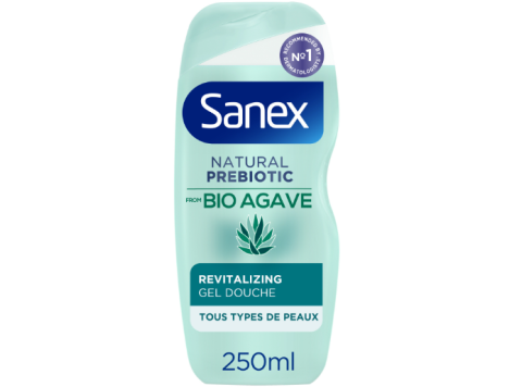SANEX DOUCHE GEL NATURAL PREBIOTIC BIO AGAVE 250ML