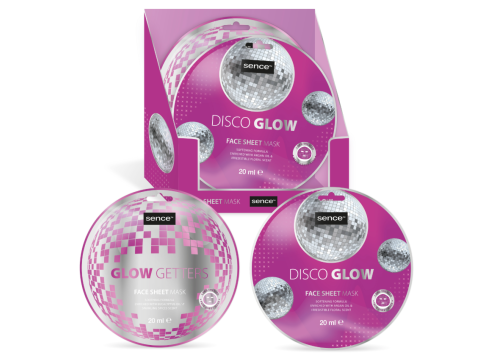 SENCE DISPLAY GEZICHTSMAKSER 12ST DISCO GLAM 2ASS 20ML