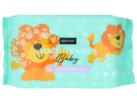 SENCE BABYDOEKJES SENSITIVE 60PCS