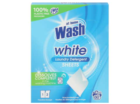 AT HOME WASH WASMIDDELDOEKJES 30ST WHITE
