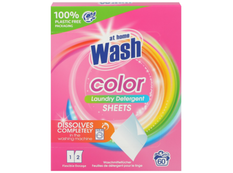 AT HOME WASH WASMIDDELDOEKJES 30ST COLOR