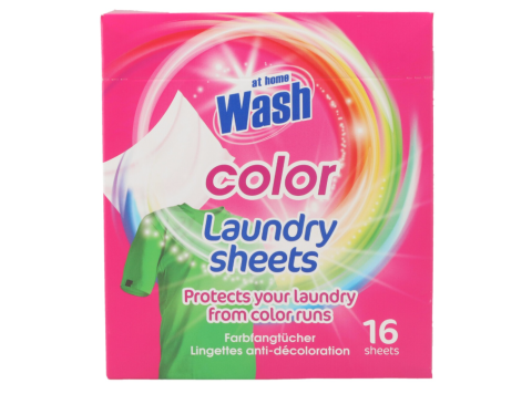 AT HOME CLEAN WASH KLEUROPVANGENDE DOEKJES 16ST COLOR