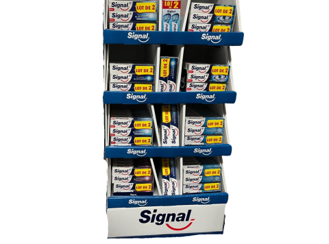 DISPLAY SIGNAL TANDPASTA 75ML LOT DE 2 183ST (67481417)